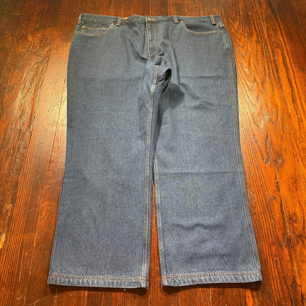 Duluth Trading Co Jeans Mens 50x30 Blue Ballroom Relaxed Fit Denim NWOT